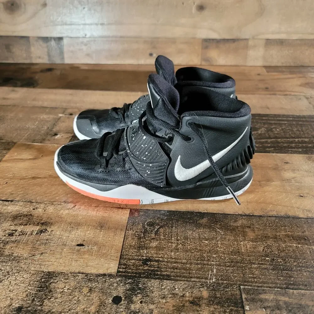 Nike Kyrie 6 GS Jet Black BQ5599-001 Basketball Shoes Size 4.5Youth
